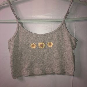 cropped tank top xs
